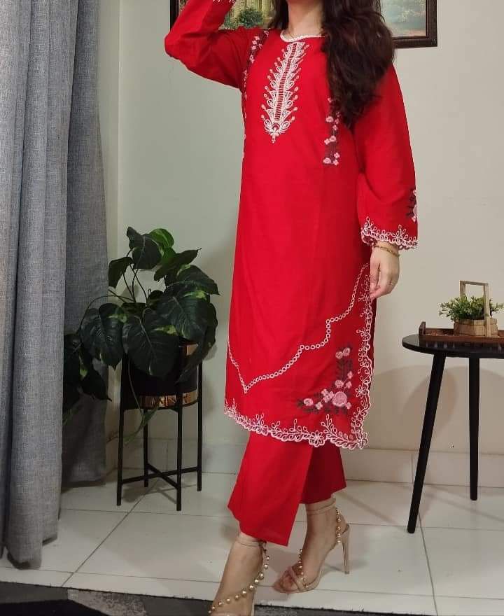 Chikankari Embroidered Suit