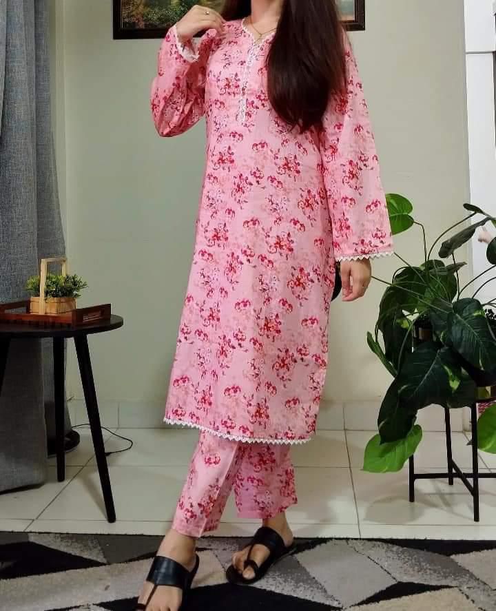 Midsummer Cotton 2 pc Suit (Pattern C)