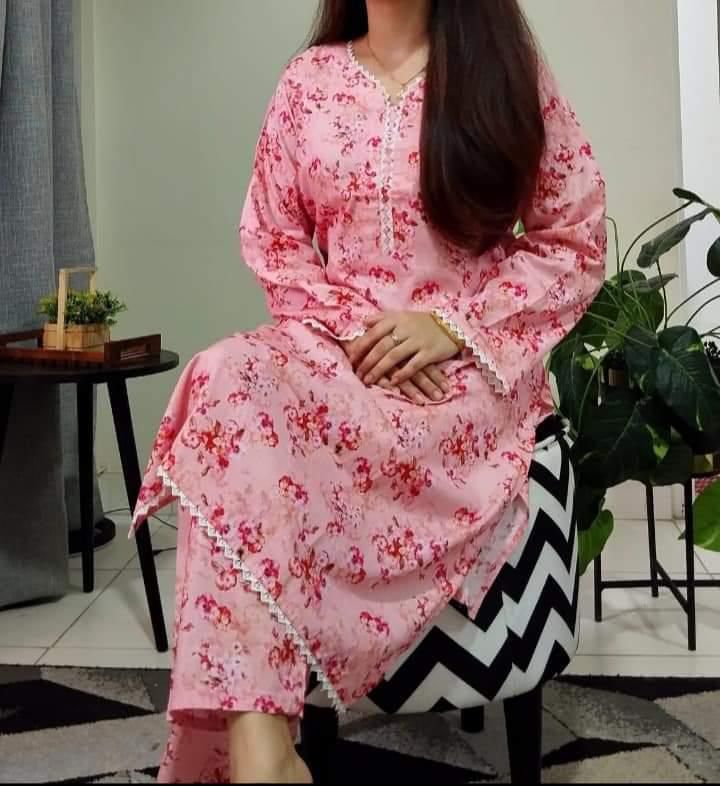 Midsummer Cotton 2 pc Suit (Pattern C)