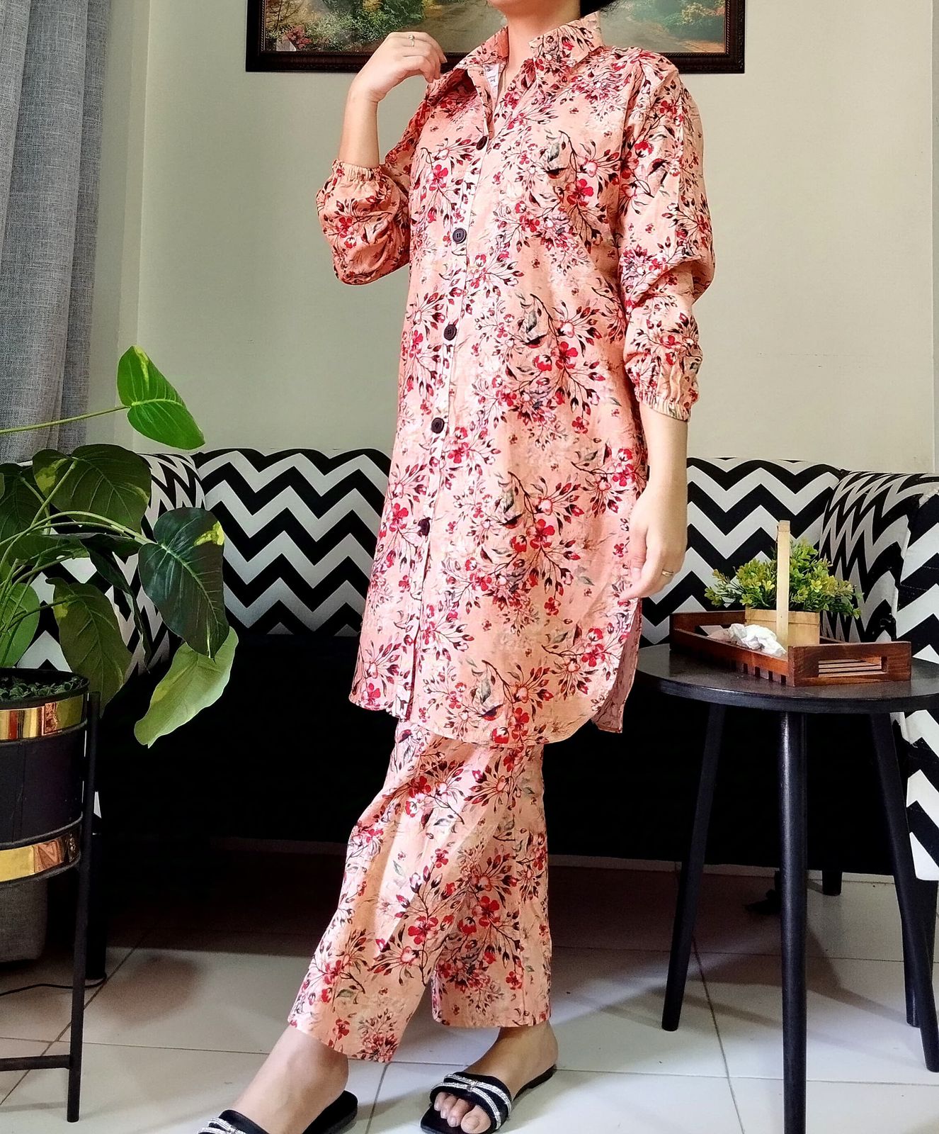 Printed Khaddar 2 pc Suit (Pattern B